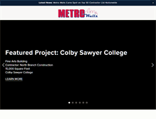 Tablet Screenshot of metrowalls.net